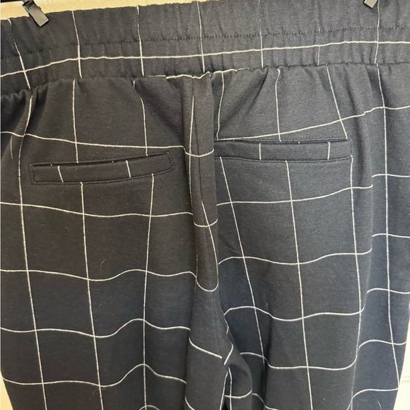 navy grid pants - Picture 5 of 7